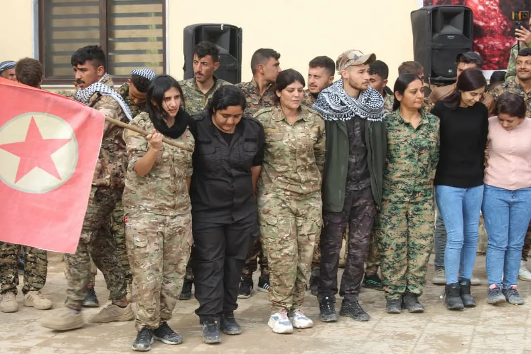 ​​​​​​​احتفالية في تل براك بمناسبة ذكرى تأسيس حزب العمال الكردستاني