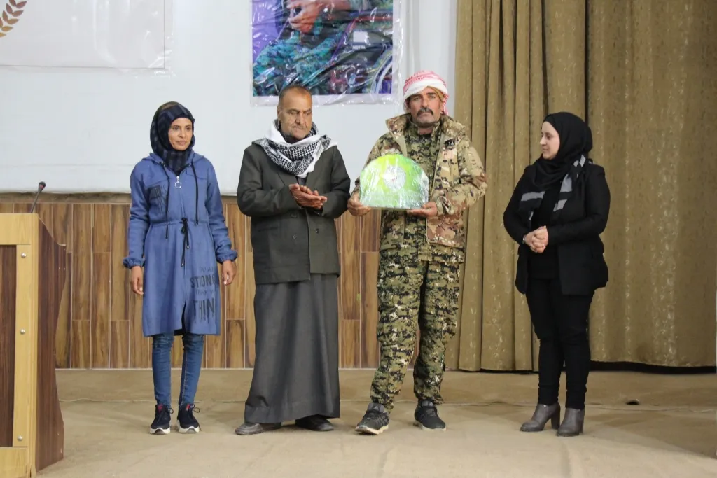 ​​​​​​​جرحى الحرب في منبج يعقدون كونفرانسهم الأول ويجددون العهد بتصعيد النضال