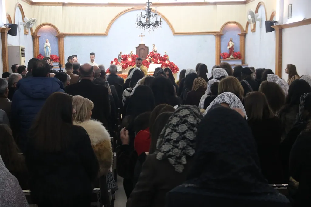 ​​​​​​​كلدانيو ديرك يحتفلون بقداس ميلاد المسيح