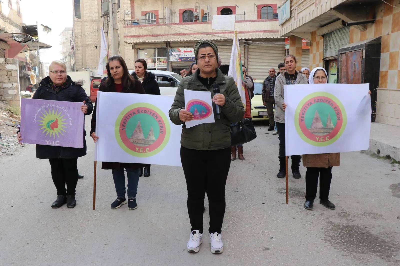 اتحاد المرأة الإيزيدية في حلب: هدف الاحتلال التركي كسر إرادة الشعب الإيزيدي