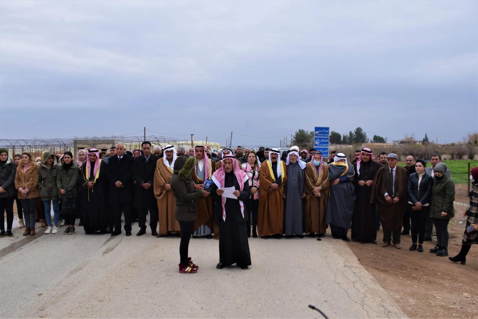 من تل تمر.. شيوخ ووجهاء عشائر: سندافع عن المنطقة بكل ما أوتينا من قوة