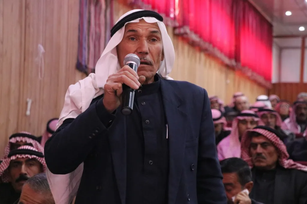 إدارة منبج تجتمع مع شيوخ ووجهاء العشائر في منبج لمناقشة المستجدات السياسية في المنطقة