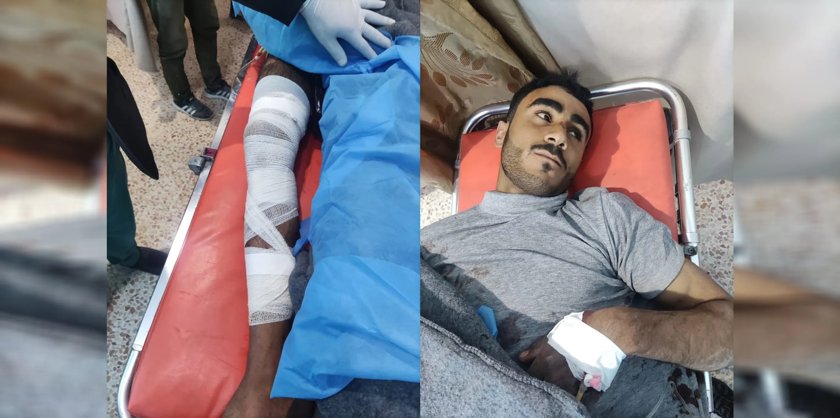 ​​​​​​​إصابة مواطن خلال القصف التركي على طريق M4