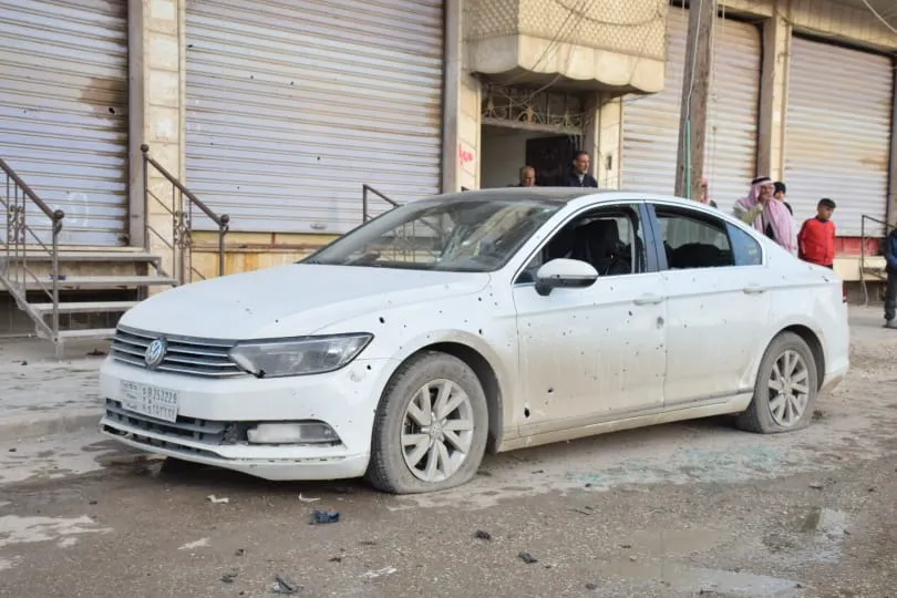 ​​​​​​​إصابة مواطنين في تفجير دراجة نارية في حي غويران