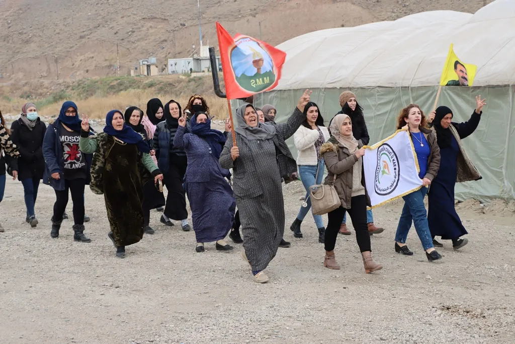 ​​​​​​​المعتصمون في سيمالكا يطالبون شعب باشور بإدراك السياسات القذرة لـ PDK