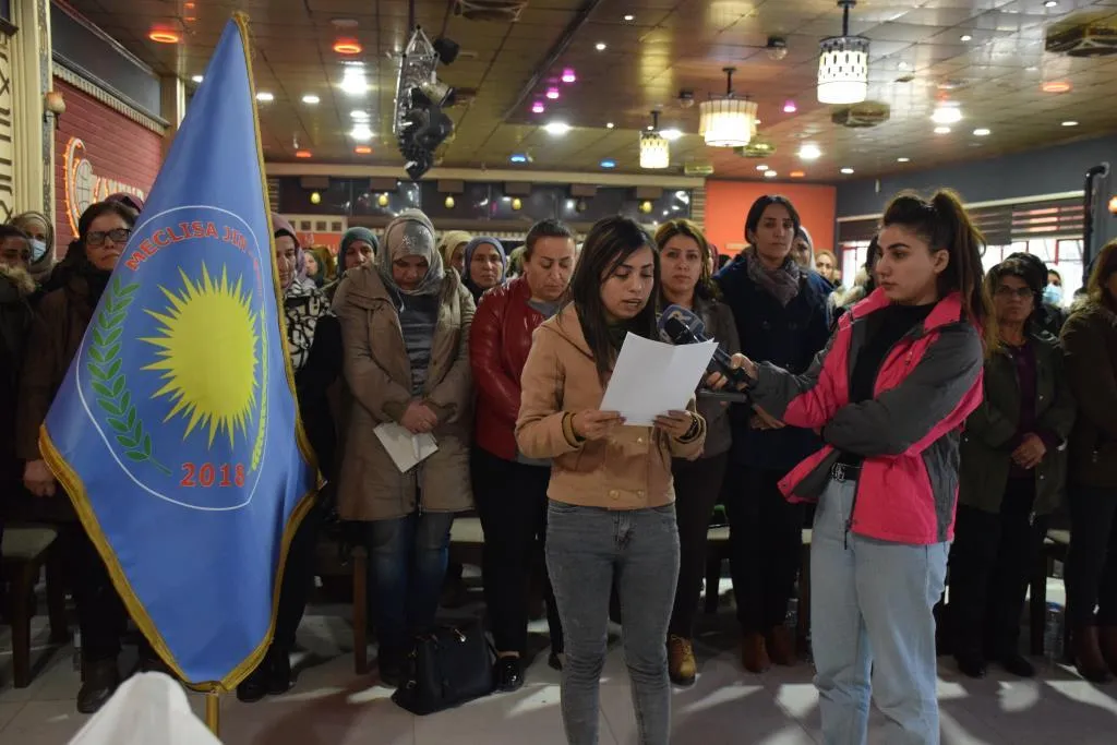 مجلس المرأة في PYD يستنكر جرائم دولة الاحتلال التركي بحق شعوب المنطقة