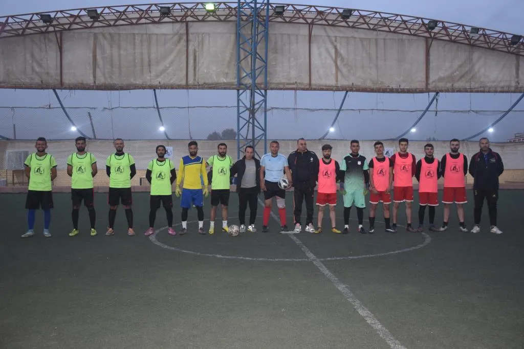 بطولة دوري "العودة" يقيم المباريات في يومه الثاني بمدينة الحسكة
