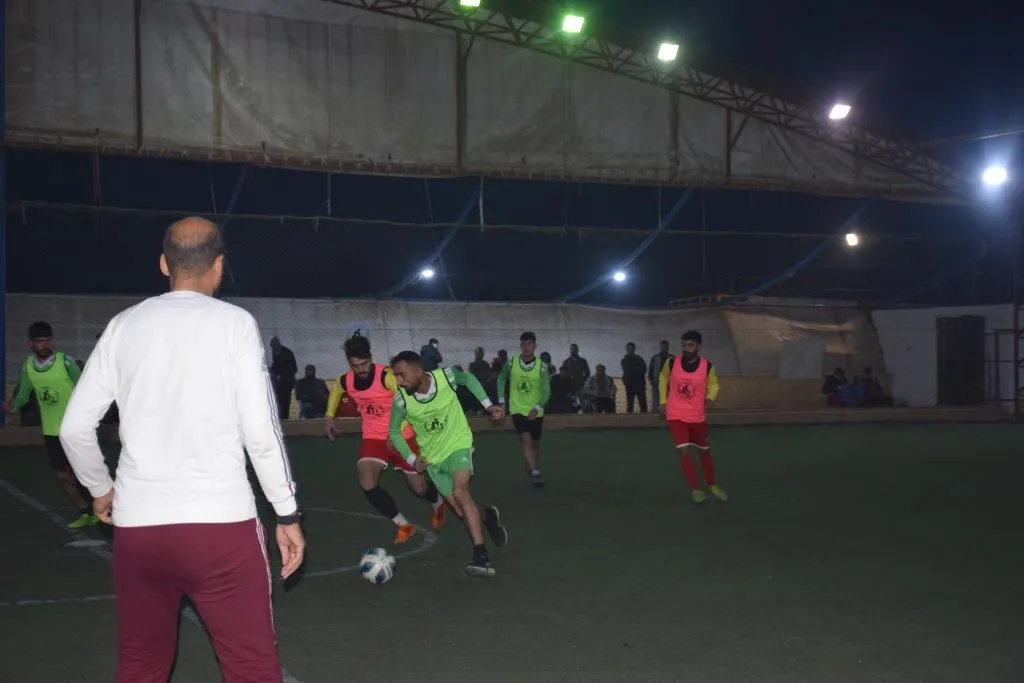 ​​​​​​​انطلاق دوري "العودة" بركلة من قدم الطفل محمد الذي تعرض لحروق بأسلحة كيماوية تركية