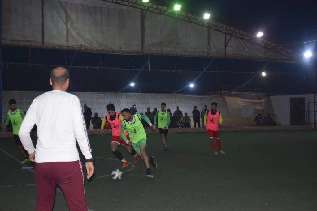 ​​​​​​​انطلاق دوري "العودة" بركلة من قدم الطفل محمد الذي تعرض لحروق بأسلحة كيماوية تركية