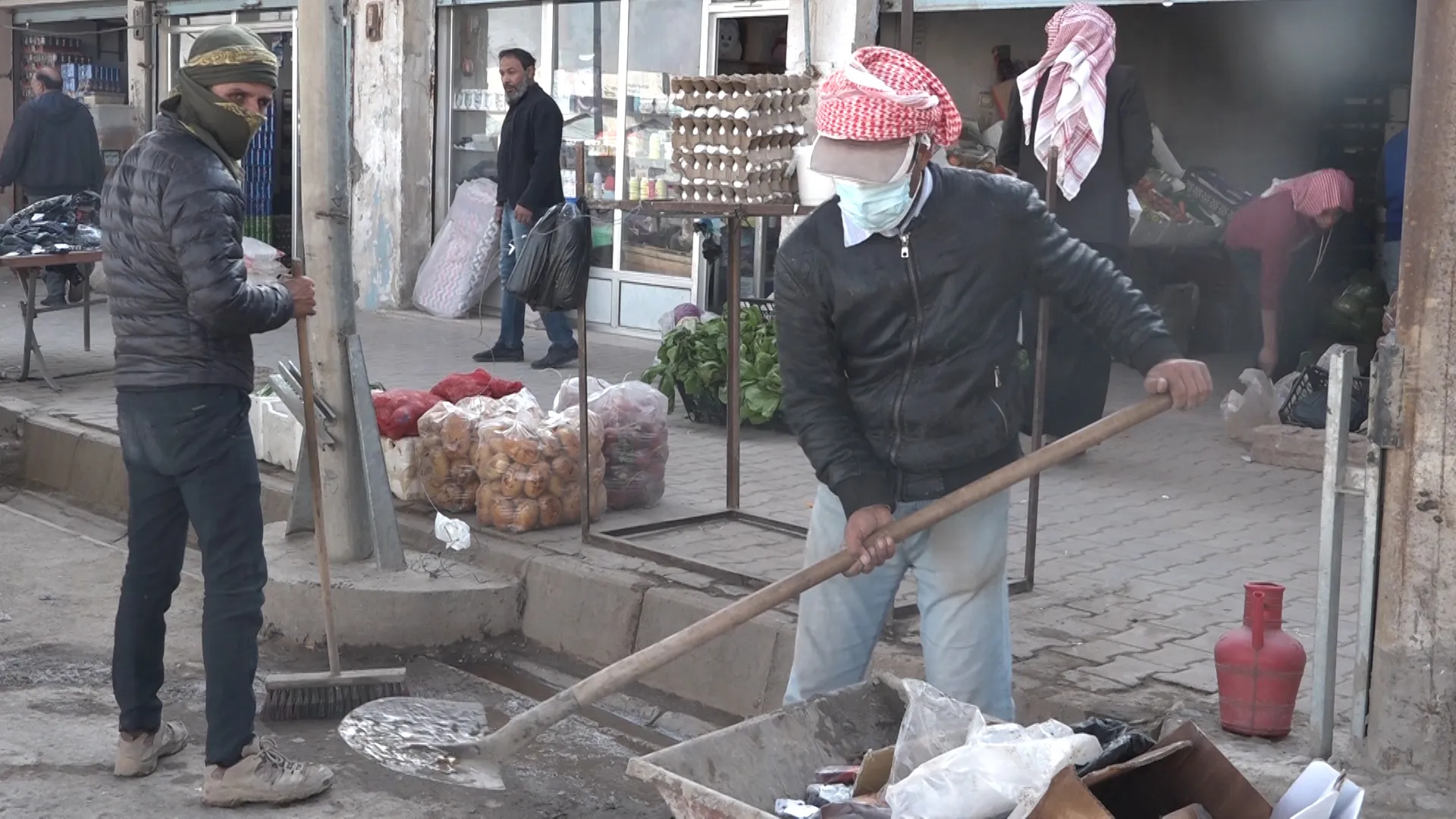 بالصور والفيديو.. عين عيسى هذا الصباح