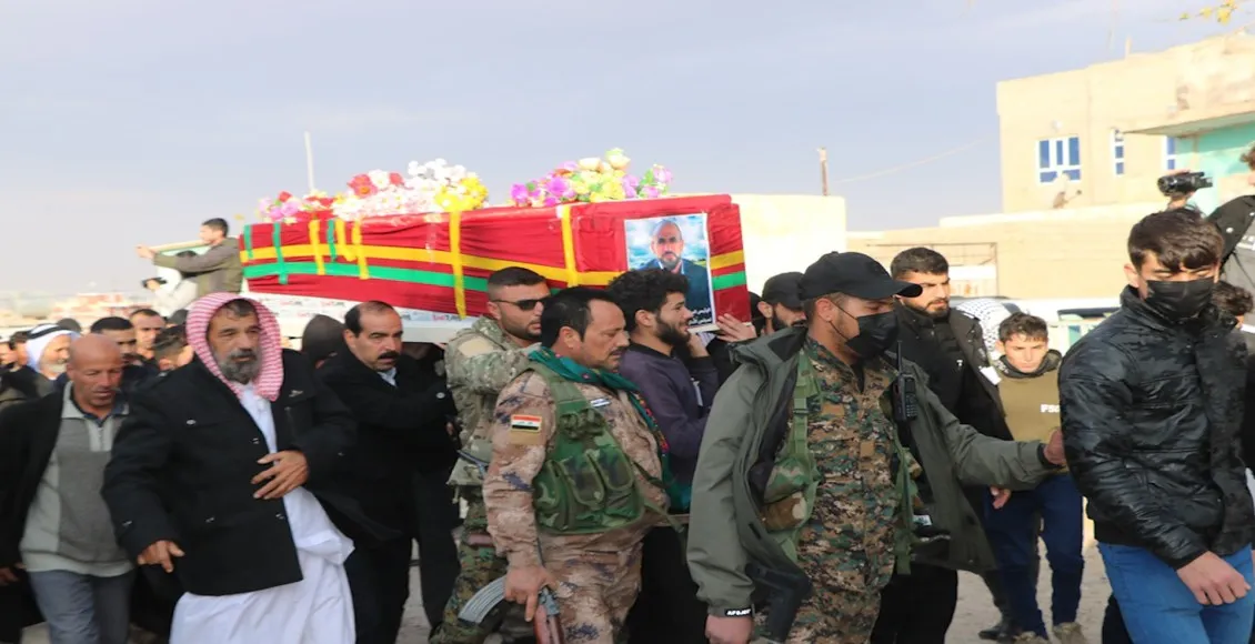 أسر الشهداء: استهداف الشهيد مروان بدل استهداف لإدارة شنكال الذاتية