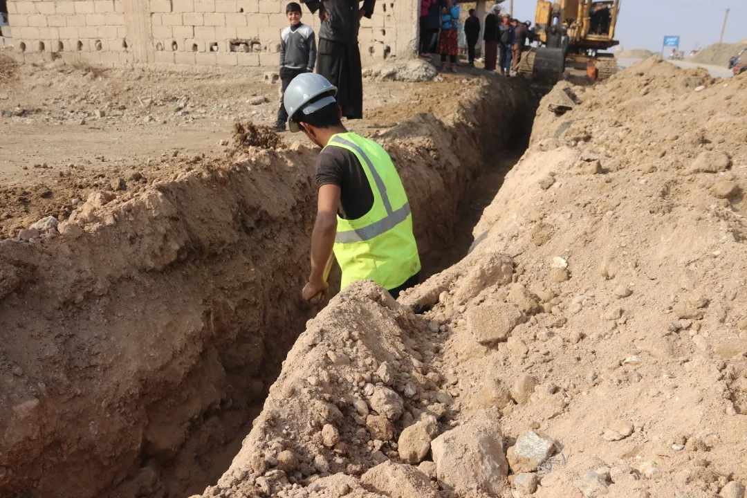 غداً.. خط مياه جديد يدخل الخدمة في ريف دير الزور الشرقي