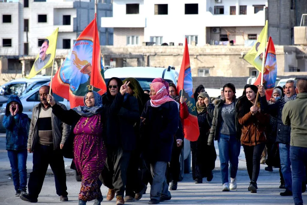​​​​​​​انطلاق فعاليات خيمة الاعتصام في كوباني تنديداً بالهجمات التركية