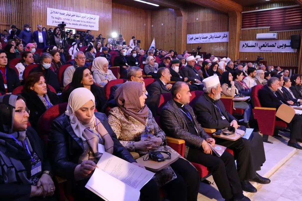 علماء دين مسلمين ومسيحيين وإيزيديين يباركون المؤتمر الدولي لأديان ومعتقدات موزوبوتاميا