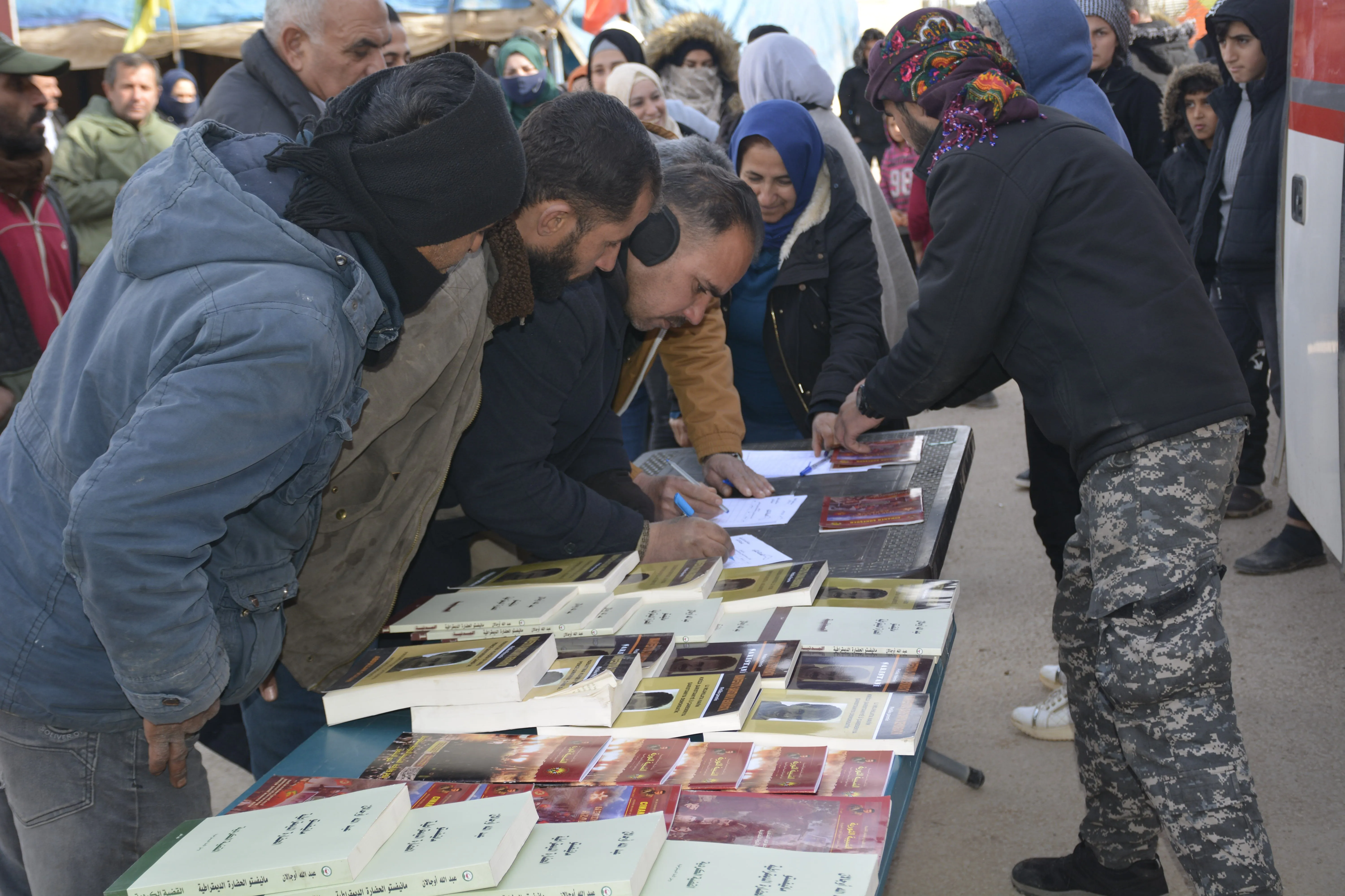 ​​​​​​​فعاليتان مختلفتان في تربه سبيه للمطالبة بحرية القائد وإخراج PKK من "قائمة الإرهاب"