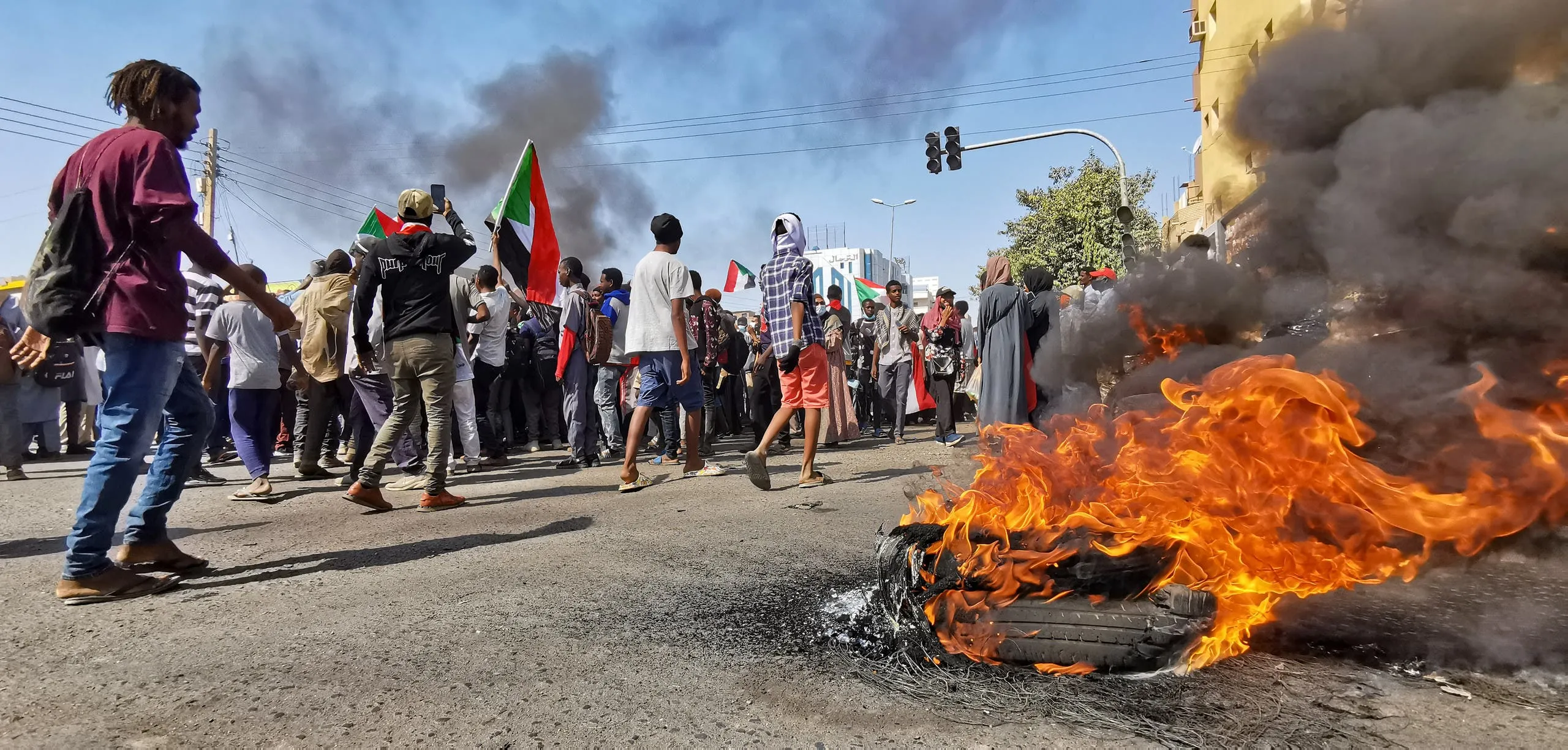 تظاهرات جديدة في السودان وقوات الأمن تفرقها بالغاز المسيل للدموع