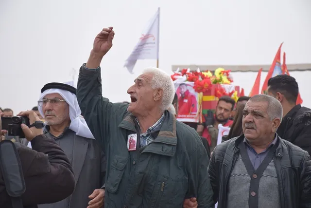 جثمان مسعف الهلال الأحمر الكردي يوارى الثرى في الحسكة