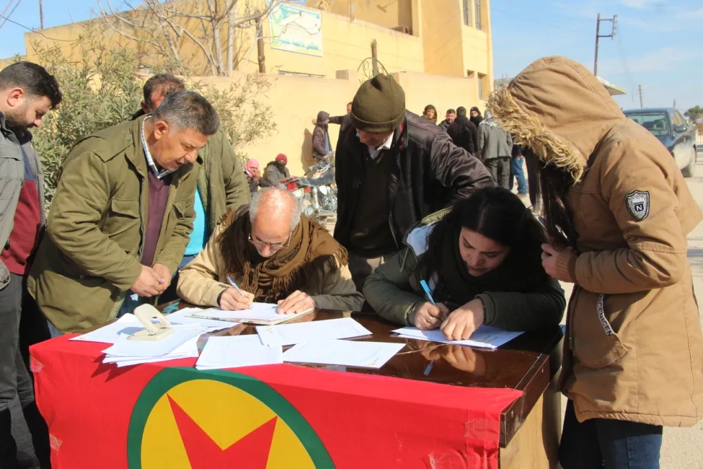 استمرار الفعاليات والنشاطات المطالبة بإزالة اسم PKK من