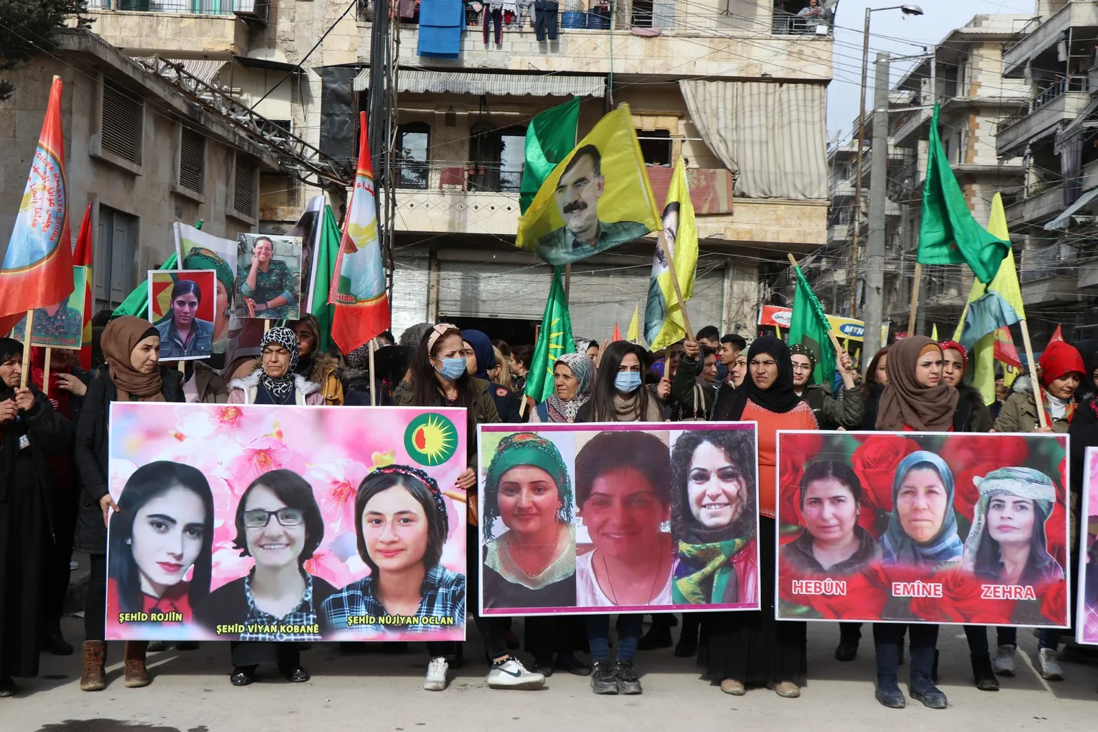 ​​​​​​​أهالي حلب وكوباني وعين عيسى: مجزرة باريس استهداف لحركة حرية كردستان