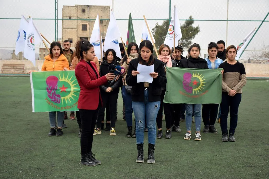 ​​​​​​​اتحاد المرأة الشابة في إقليم الفرات يدين جريمة قتل الطفلة "ياسمين"
