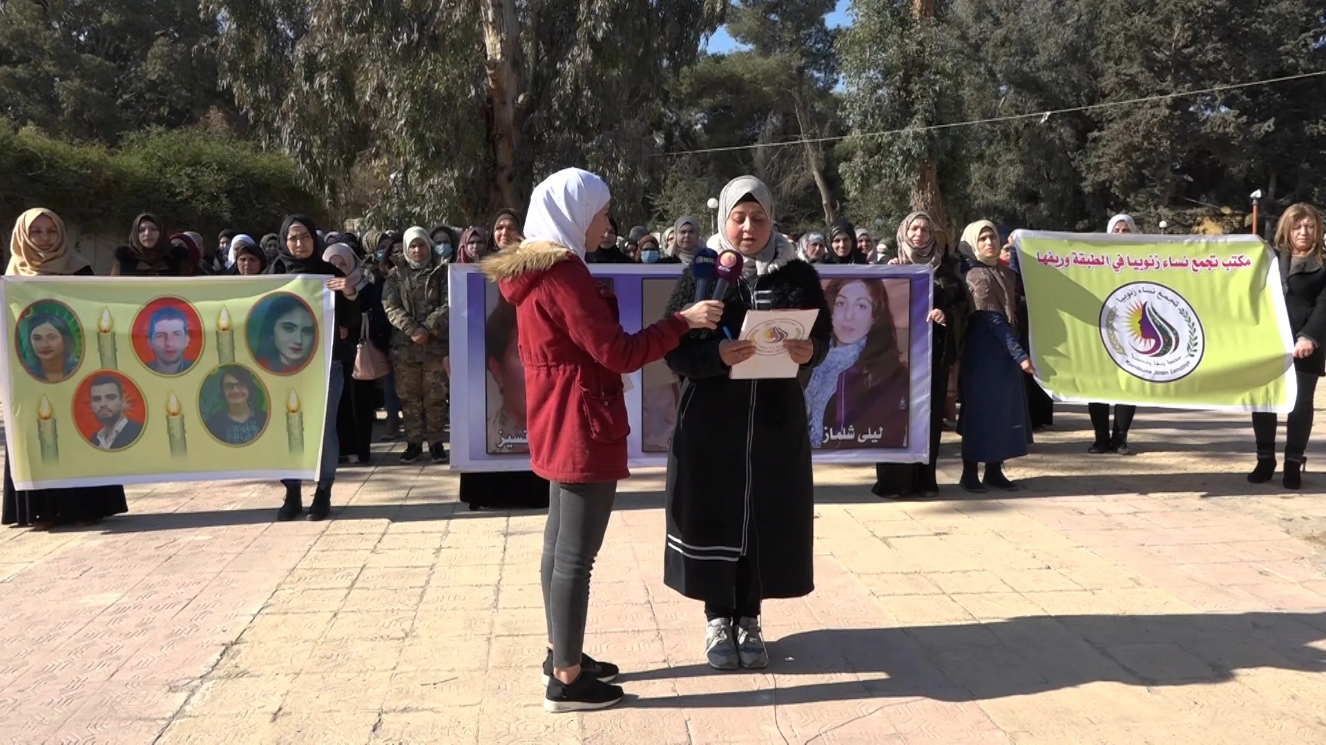 ​​​​​​​تجمّع نساء زنوبيا: كفاح المرأة سيستمر وثمار ثورتها ستشعل نار المقاومة في قلوبنا