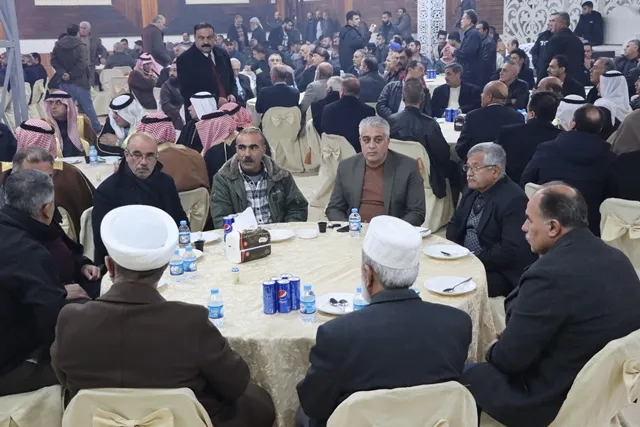 ​​​​​​​مكتب العلاقات العامة لقوى الأمن الداخلي يعقد صلحاً بين عائلتين في قامشلو