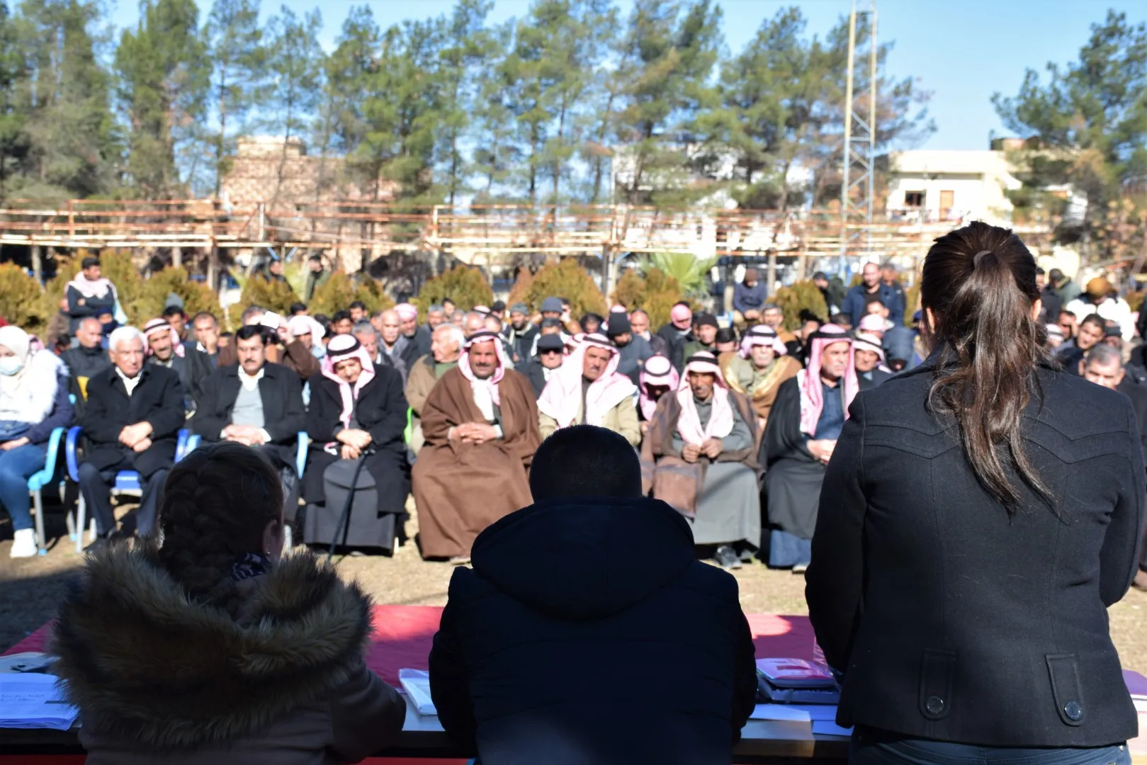 ​​​​​​​اجتماع جماهيري ثانٍ للإدارة الذاتية في مقاطعة الحسكة والمواطنون يصفونه بالخطوة السديدة