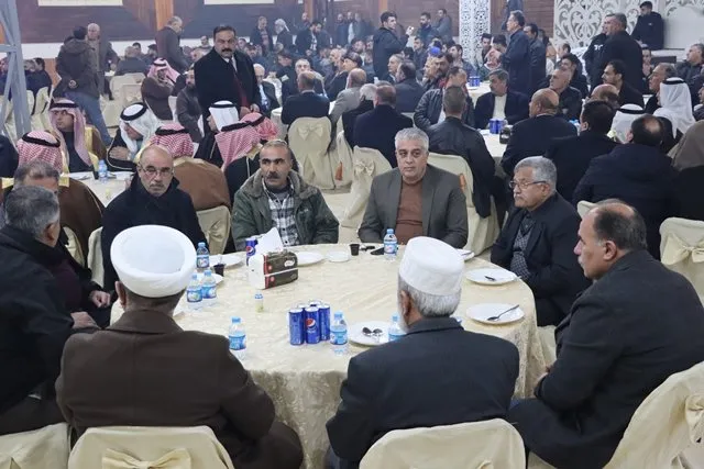 ​​​​​​​مكتب العلاقات العامة لقوى الأمن الداخلي يعقد صلحاً بين عائلتين في قامشلو