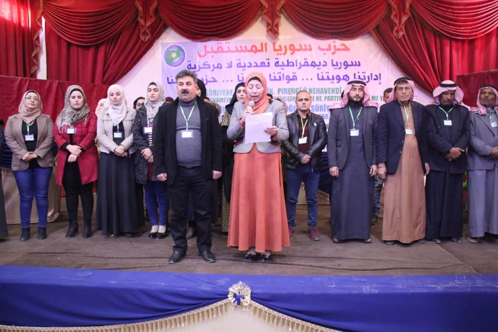 حزب سوريا المستقبل في منبج يعقد مؤتمره الثاني ويختتمه بانتخاب الإداريين