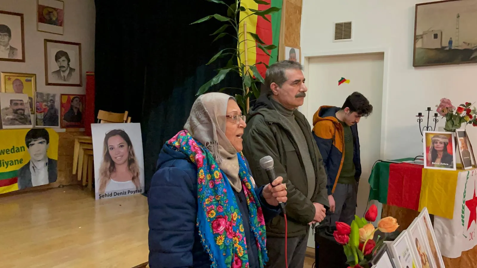 الجالية الكردية في النمسا تحيي ذكرى شهداء مقاومة الحسكة