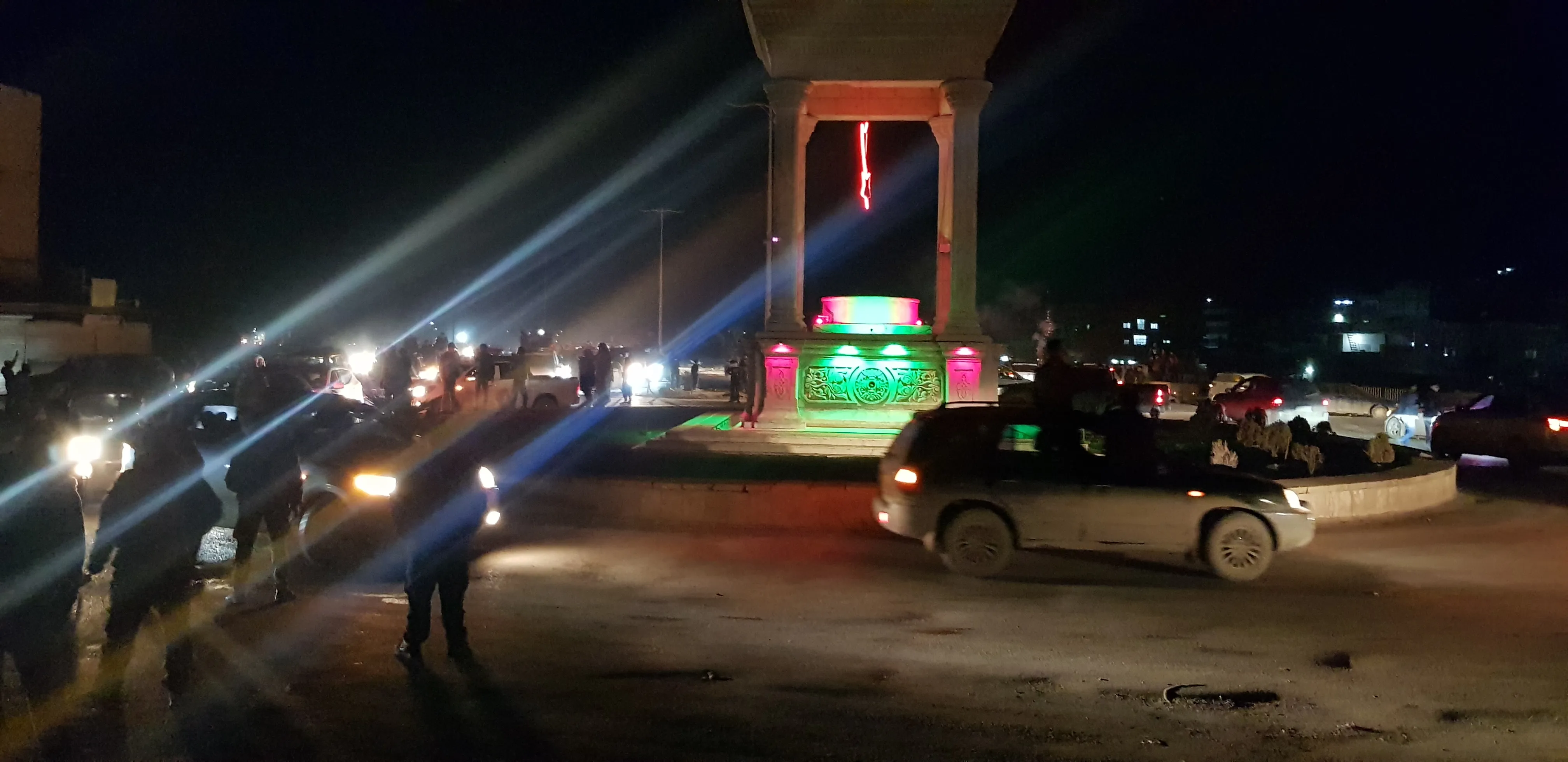 احتفالات في الحسكة فرحاً بهزيمة داعش