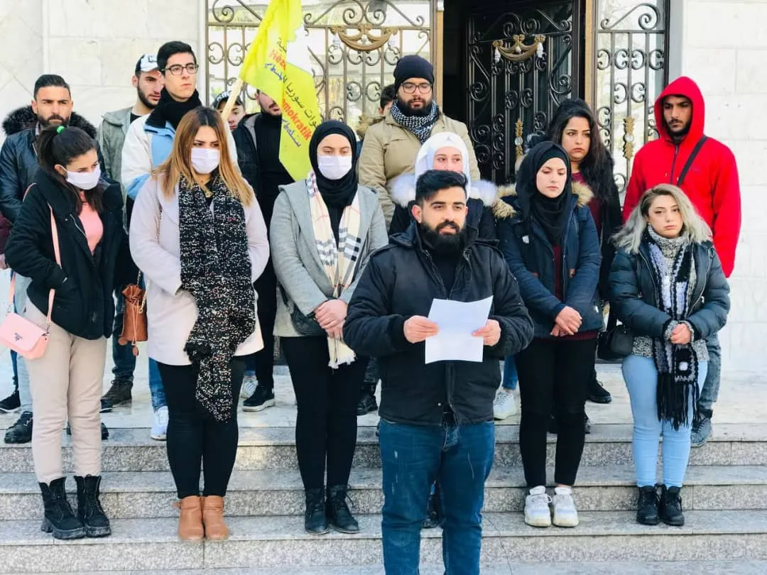 مجلس شباب سوريا الديمقراطية يؤكده وقوفه إلى جانب قسد في ردع الإرهاب