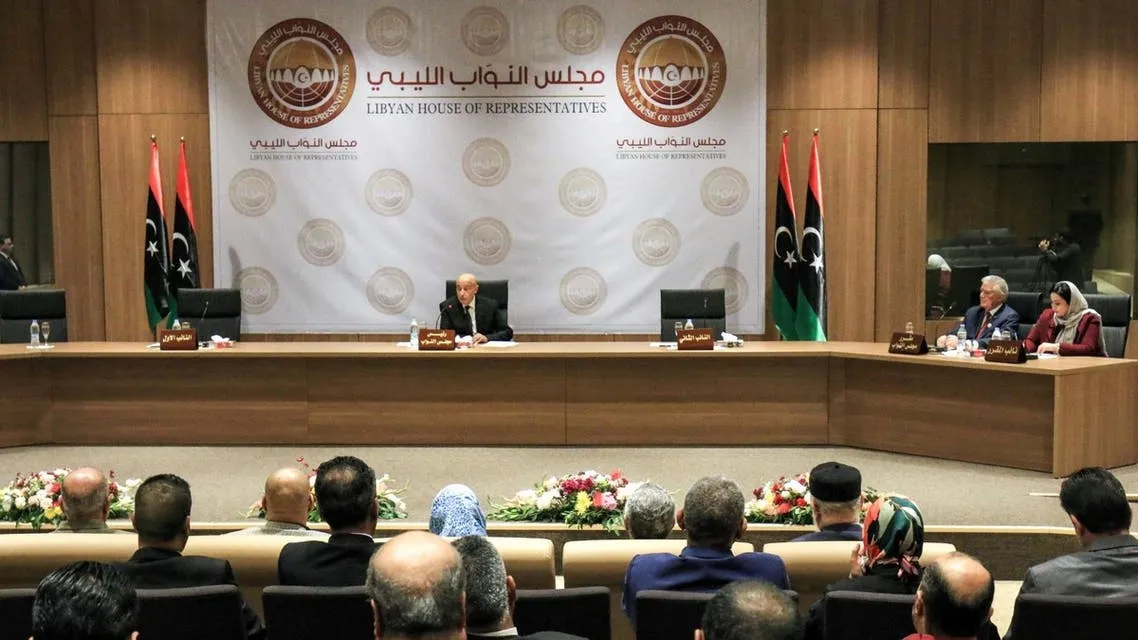 ​​​​​​​البرلمان الليبي يعلن الموافقة على الإعلان الدستوري بأغلبية مطلقة
