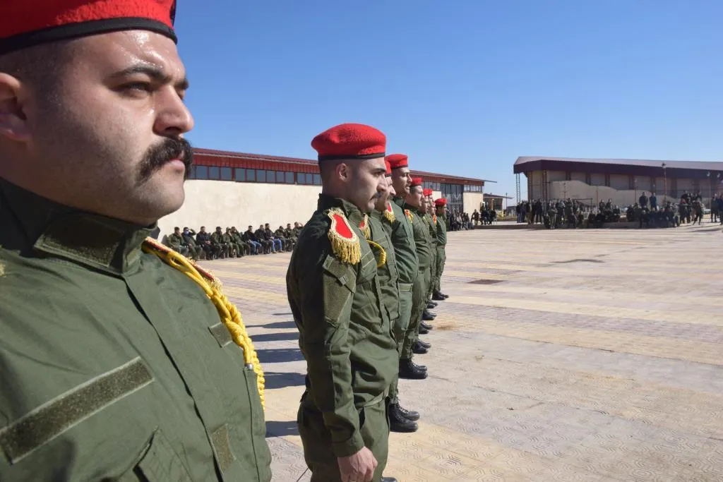 القيادة العامة لقوى الأمن الداخلي لشمال وشرق سوريا تخرّج الدفعة الأولى من الضباط