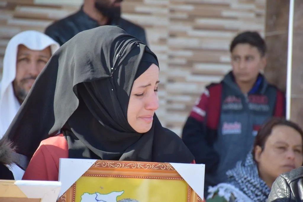​​​​​​​أهالي الحسكة وتربه سبيه يشيعون جثامين شهداء حملة "مطرقة الشعوب"