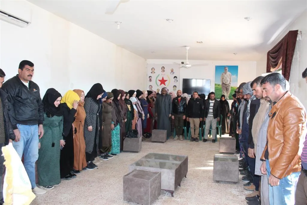 فعاليات متفرقة مطالبة بالإفراج عن القائد أوجلان في إقليم الجزيرة