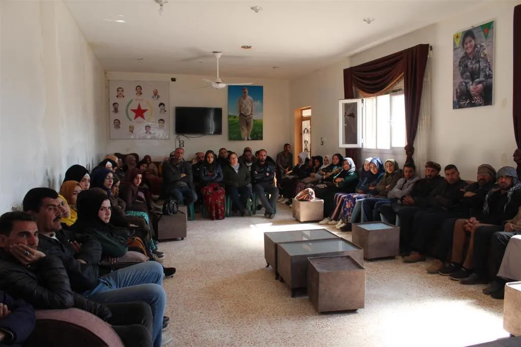 فعاليات متفرقة مطالبة بالإفراج عن القائد أوجلان في إقليم الجزيرة