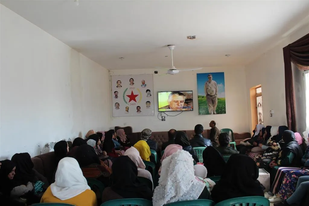 فعاليات متفرقة مطالبة بالإفراج عن القائد أوجلان في إقليم الجزيرة