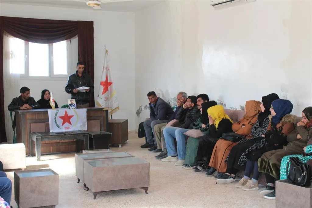 فعاليات متفرقة مطالبة بالإفراج عن القائد أوجلان في إقليم الجزيرة