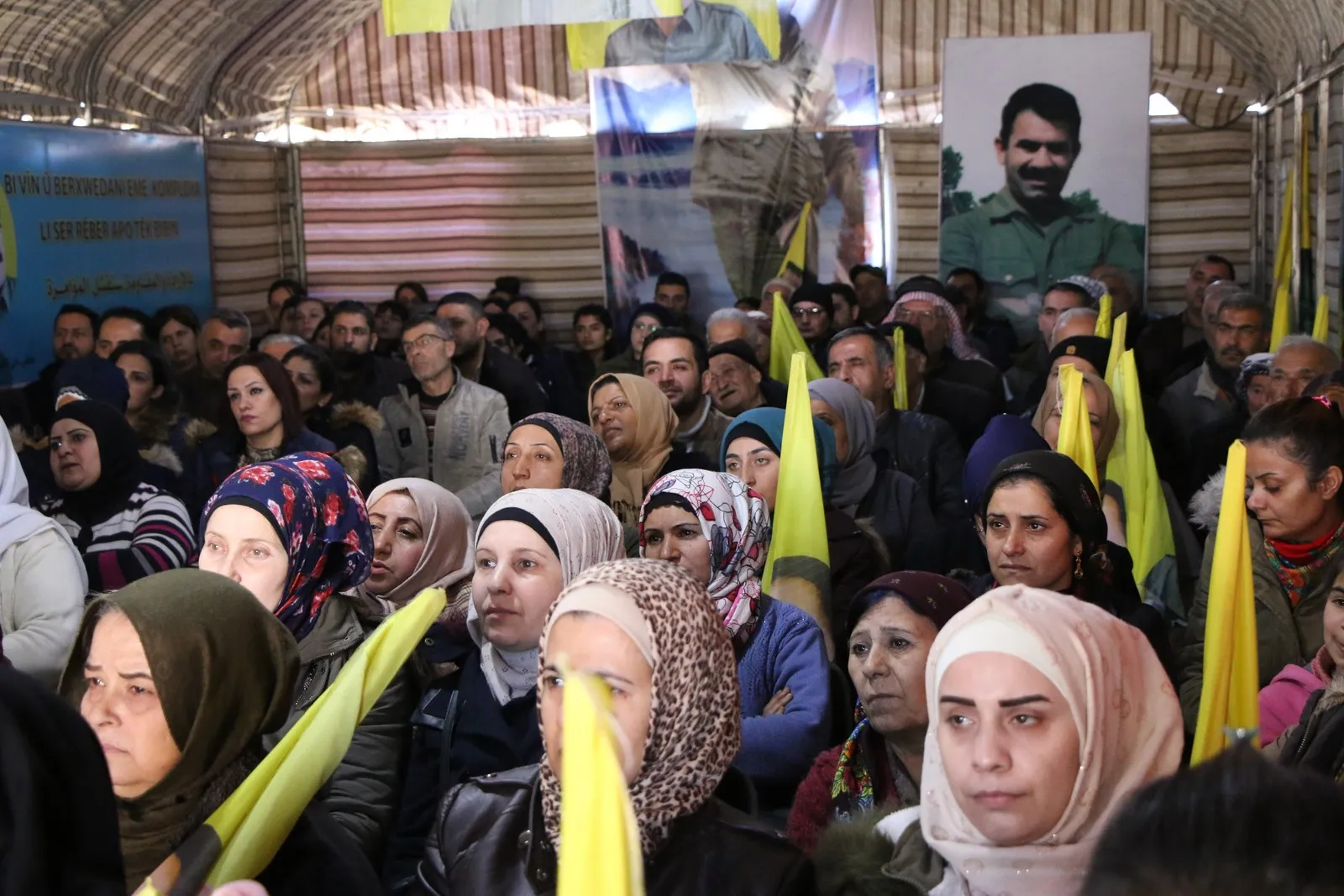 ​​​​​​​تنديداً بالمؤامرة الدولية.. سلسلة فعاليات في شمال وشرق سوريا