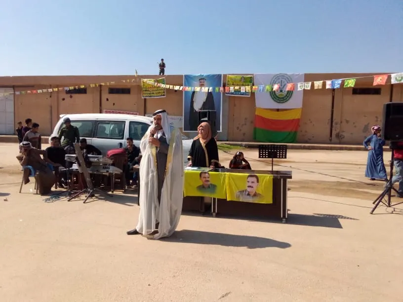 أهالي تل حميس يحتفلون بالذكرى السنوية السابعة لتحرير ناحيتهم