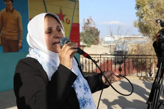 ​​​​​​​جثمان الشهيد رشو قامشلو يوارى الثرى في مزار الشهيد دليل صاروخان