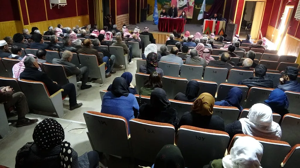 مجلس ناحية ديرك يجتمع مع أعيان وعشائر المنطقة والشخصيات الوطنية