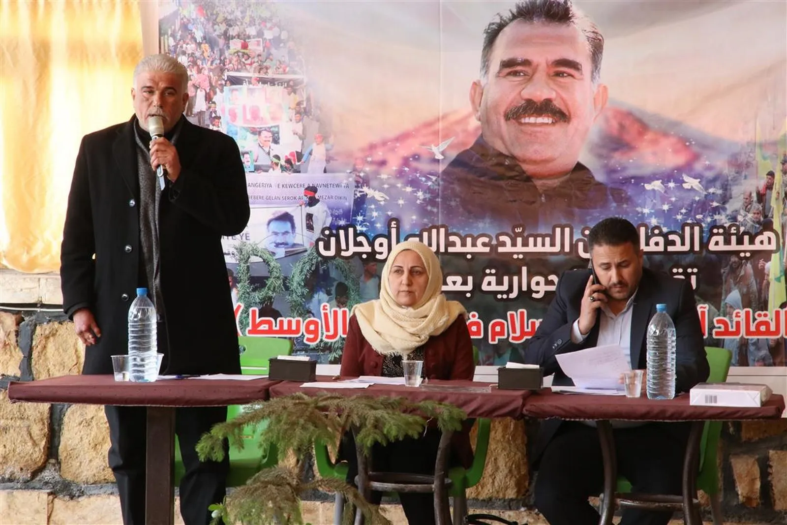 ندوة حوارية في حلب بعنوان "القائد آبو مفتاح السلام في الشرق الأوسط"
