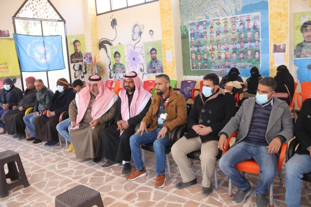 ​​​​​​​اختتام فعاليات خيمة عزاء شهداء حملة "مطرقة الشعوب" التي نصبت في هجين