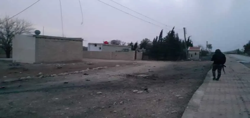 ​​​​​​​طيران ومدفعية جيش الاحتلال يستهدفان عدة مناطق في عامودا وزركان