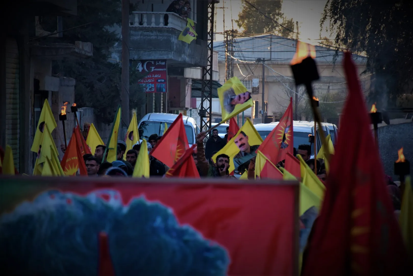 تحت شعار "انضموا لحرب الحرية" تظاهرة للشبيبة في تل تمر