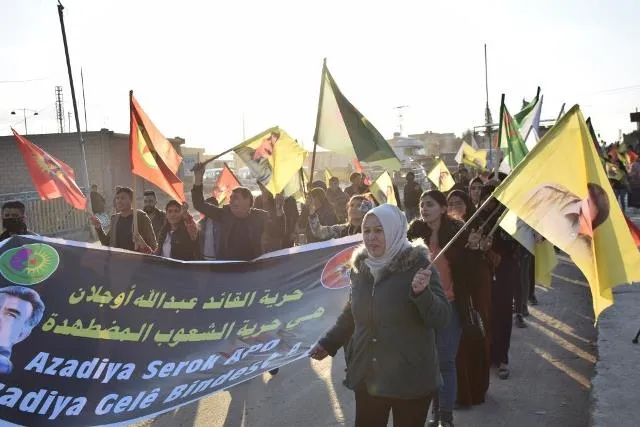 ​​​​​​​مظاهرة حاشدة للشبيبة الثورية في الحسكة تنديداً بالمؤامرة الدولية