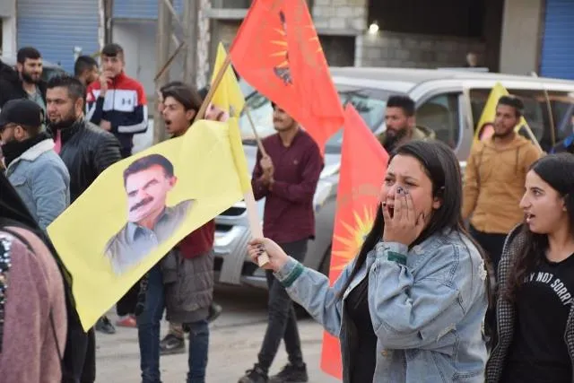 ​​​​​​​مظاهرة حاشدة للشبيبة الثورية في الحسكة تنديداً بالمؤامرة الدولية