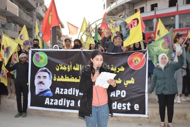 ​​​​​​​مظاهرة حاشدة للشبيبة الثورية في الحسكة تنديداً بالمؤامرة الدولية